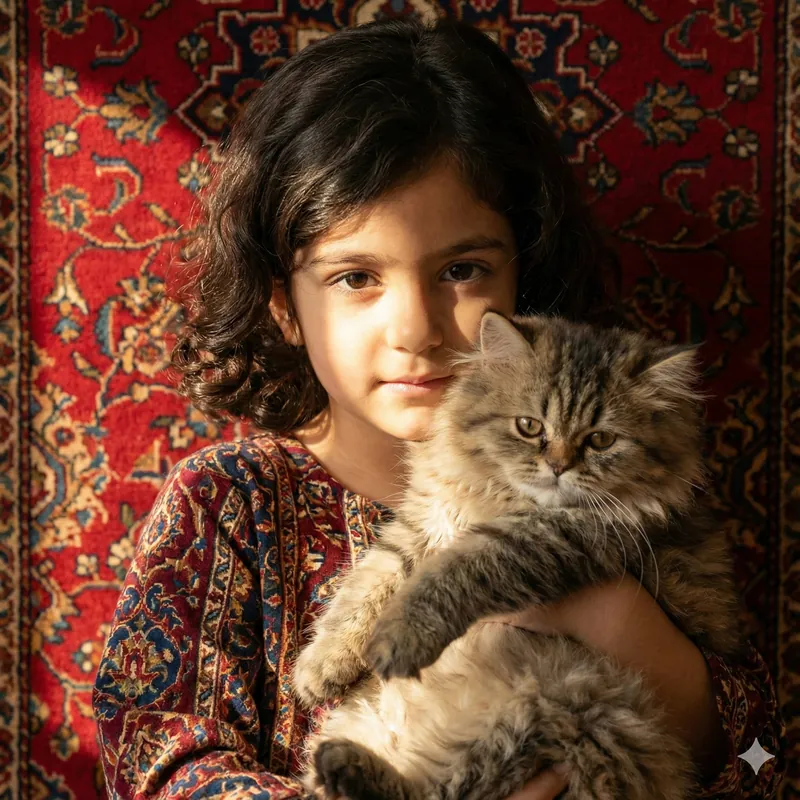 4K Persian Carpet Portrait - Instagram - Thumbnail 2