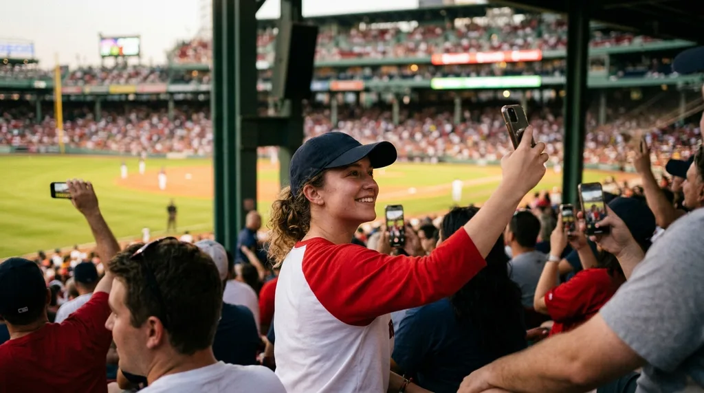 AI Korean Baseball Broadcast Photo Prompt - Viral Stadium Trend