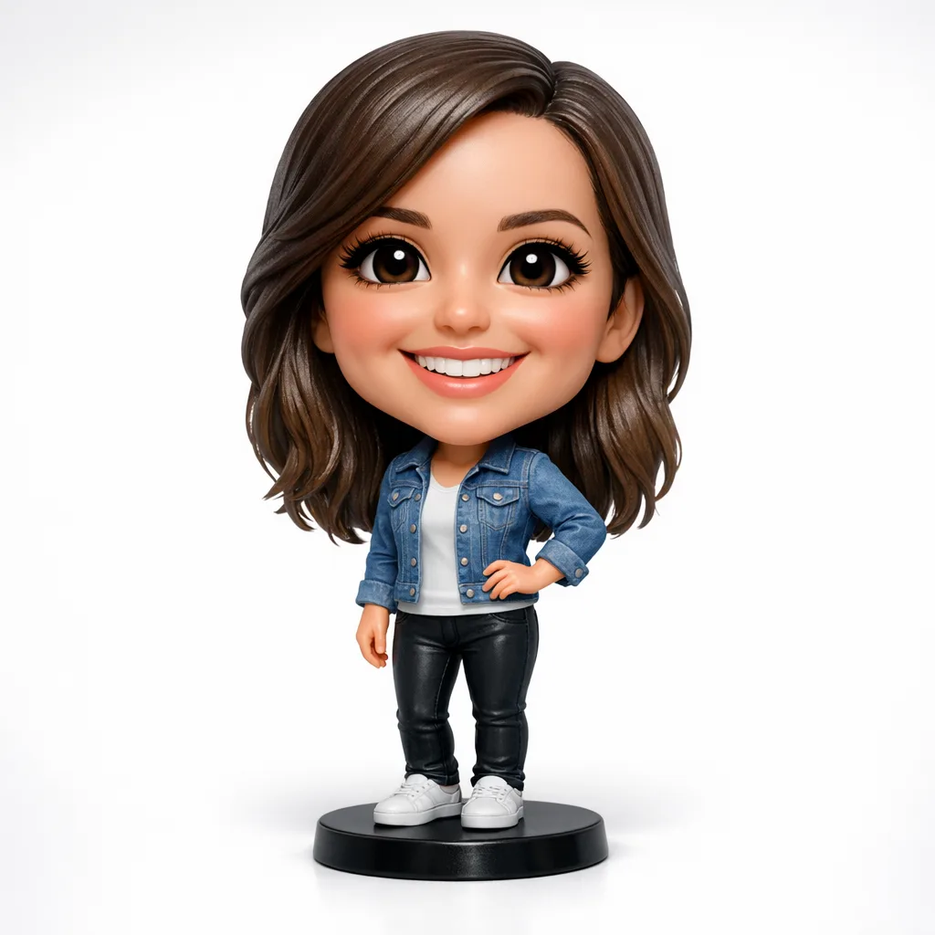 Big-Head Bobblehead AI Photo Prompt โ Turn Your Selfie Into a Toy