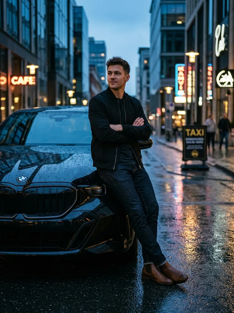 BMW Cinematic AI Photo Prompt