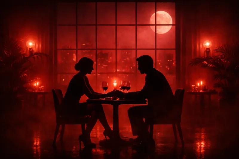 Cinematic Romantic Restaurant Night - Thumbnail 3