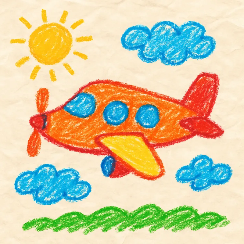 Crayon Painting - Thumbnail 3