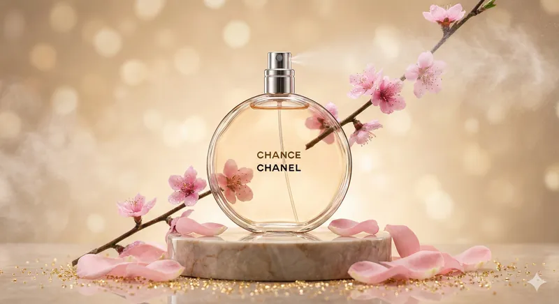 Hyper-Realistic Chanel Perfume Product Photography - Thumbnail 2