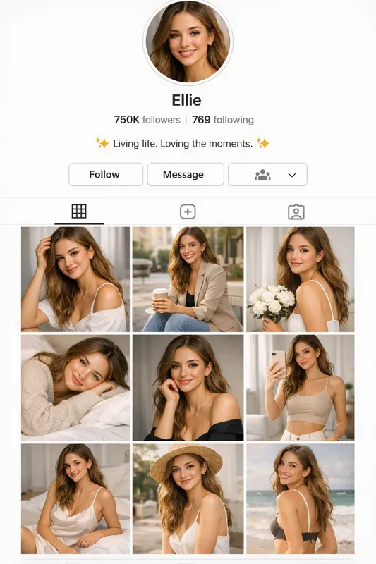 Instagram Profile Overview