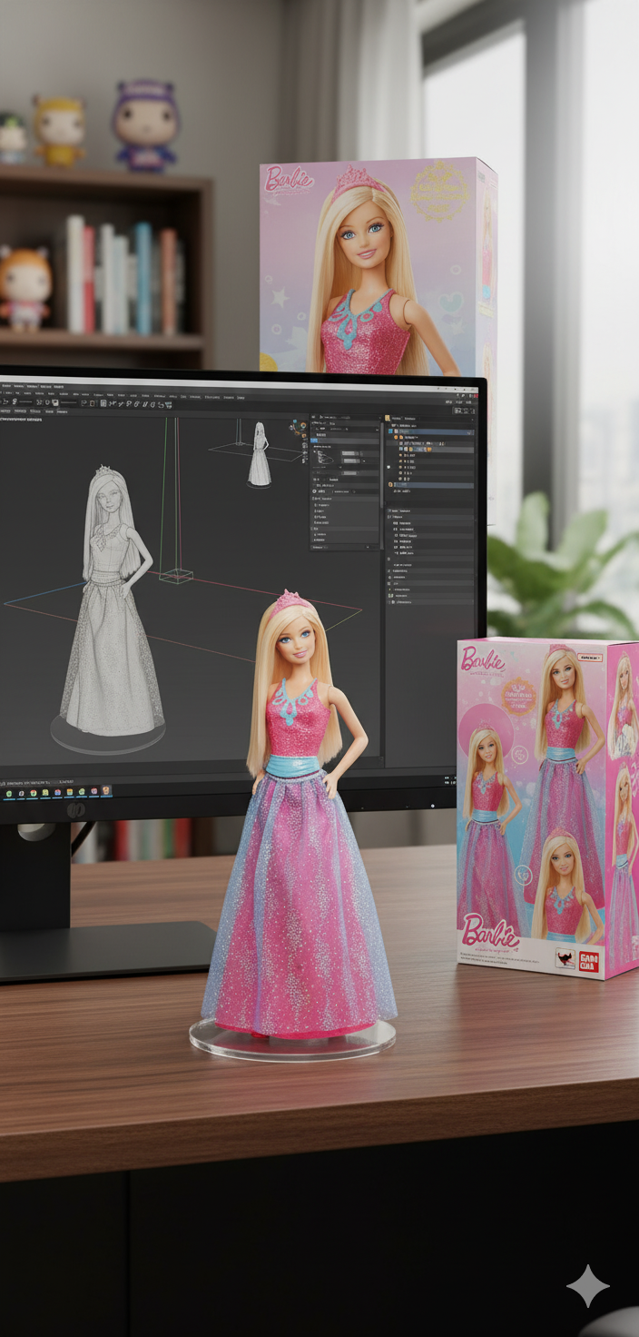 Mini Commercial Figure - Thumbnail 3