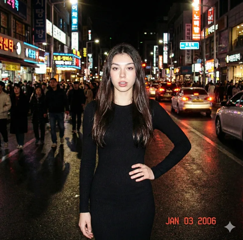 Nighttime Flash Photo - 2000's Vibe - Thumbnail 2