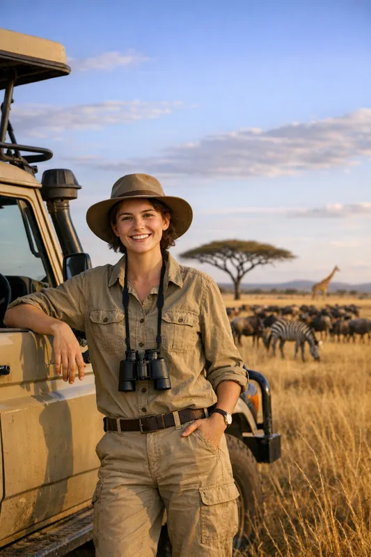 Photo at Serengeti Safari - Tanzania Travel AI Prompt