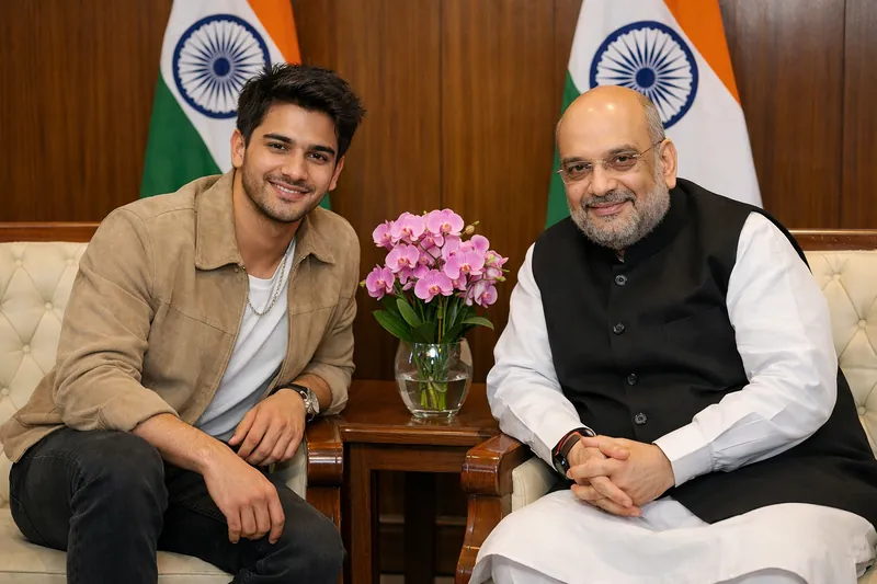 Photo with Amit Shah