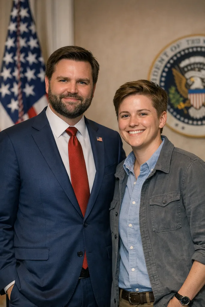 Photo with JD Vance - US Vice President Gemini AI Prompt