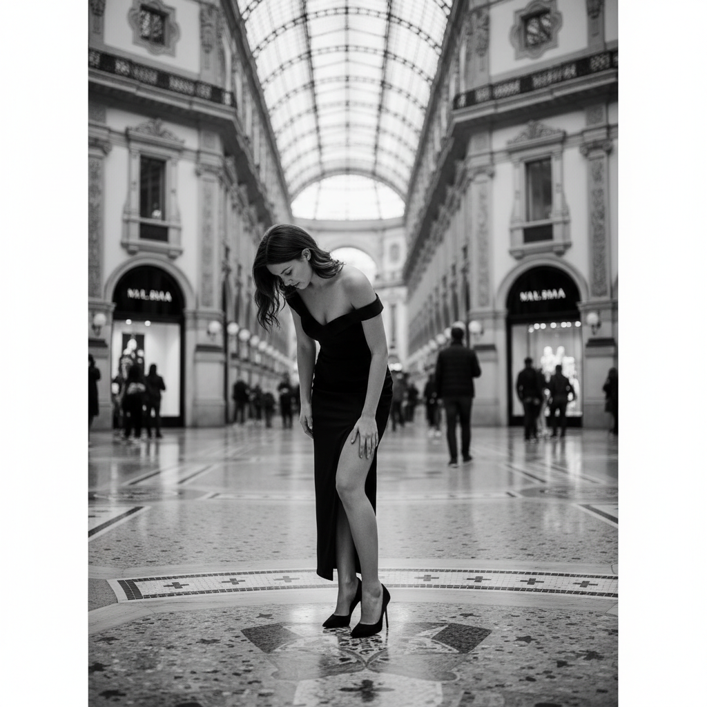 Photoreal Black-and-White Pic