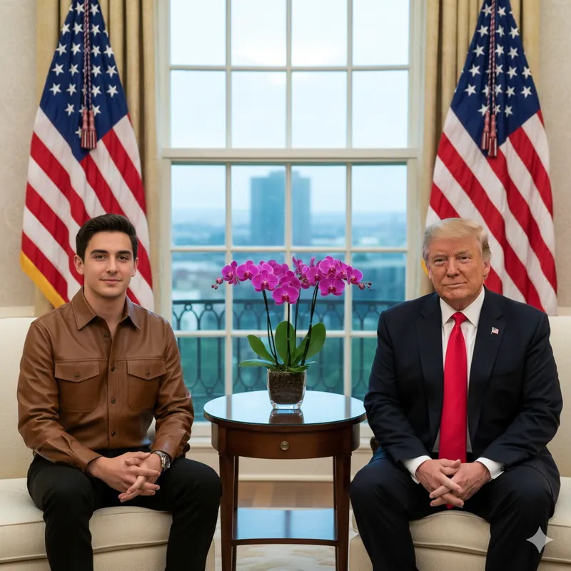 Photo with Donald Trump