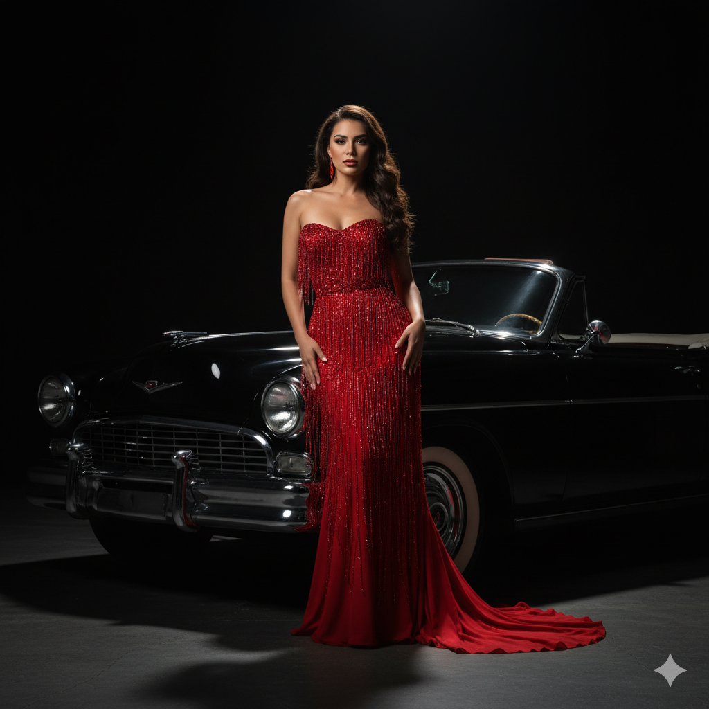 The Red Gown The Black Classic - Thumbnail 3